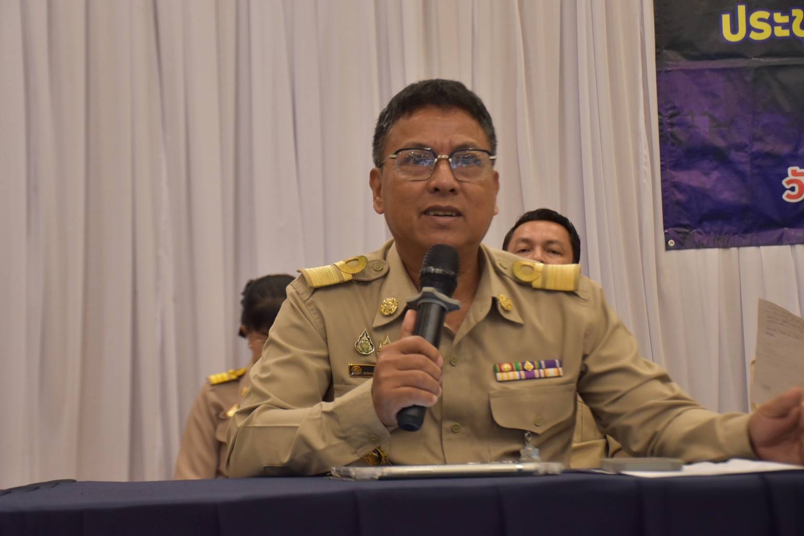 สพอ.บาเจาะ จ.นราธิวาส ร่วมประชุมประจำเดือนกำนัน ผู้ใหญบ้านประจำเดือน พฤษภาคม 2569